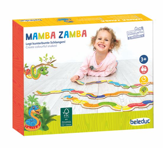 Farben-Domino Mamba Zamba